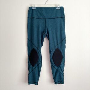 MAAT The 1.0 Legging Womens Size XL Teal Knee Pads Yoga Pilates Athleisure
